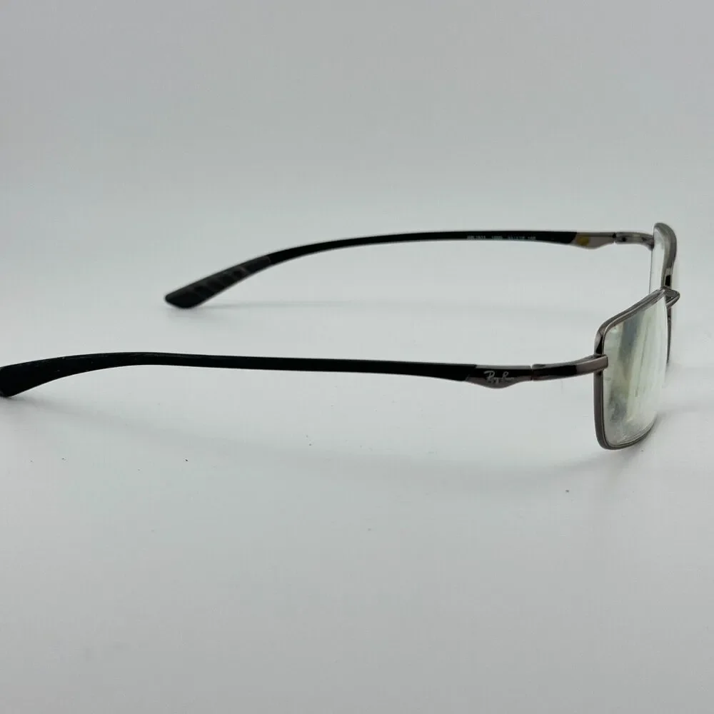 Ray-Ban RB 7511 1000‎ Eyeglasses Frames Mens Black Silver 49-19-140 H13375